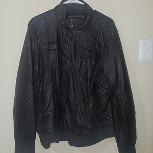 Faux leather and fur Jacket